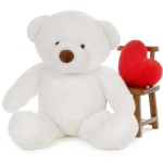 5 Feet Fat and Huge White Teddy Bear